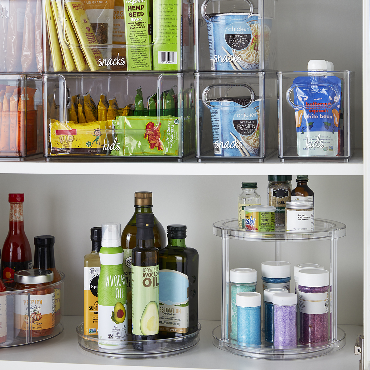 The Home Edit 11 Piece Pantry Edit, Clear Plastic Modular Storage good System